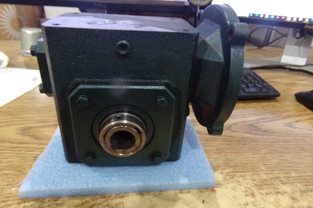 Grove Gear: HM01206-1  Flexaline Worm Gear Speed Reducer,  15:1 Ratio1  1.579 HP