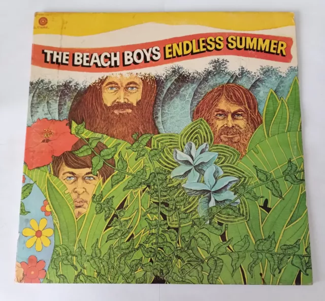 The Beach Boys Endless Summer 2 LP 1974 Ultrasonic Clean + Poster VG/VG