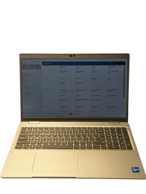 DELL PRECISION 3560 I7 16GB RAM 512GB SSD Grado D