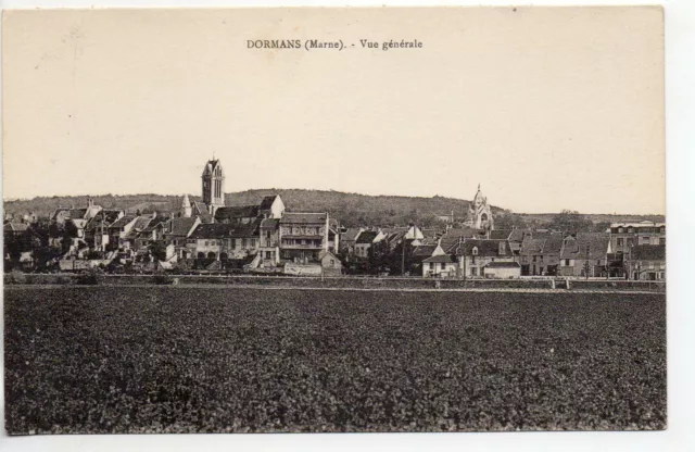 DORMANS - Marne - CPA 51 - vue generale