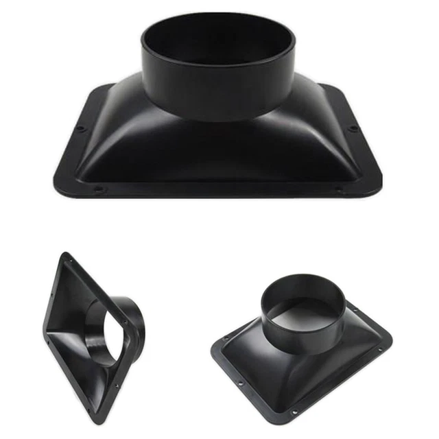 Connecteur Ventilation Cuisine Murale ABS 150 Mm Avec Filtre – Adaptateur Hotte Échappement Robuste & Étanché
