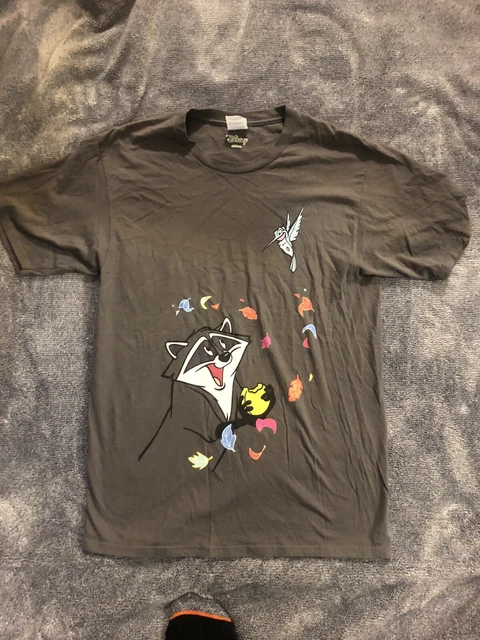 New Disney Pocahontas Meeko T Shirt Sz M Hummingbird *Retro* NWOT Gray