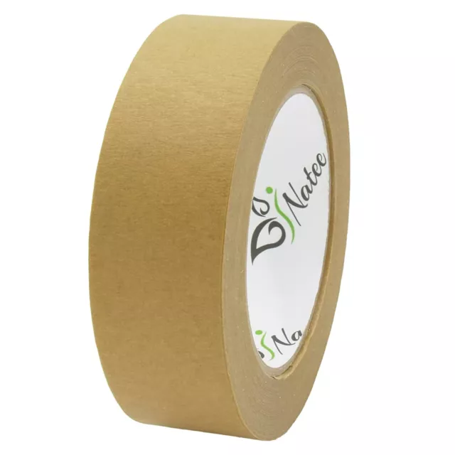 Strong Paper Packaging Tape Brown Eco-Friendly Kraft Paper Tape Self Adhesive