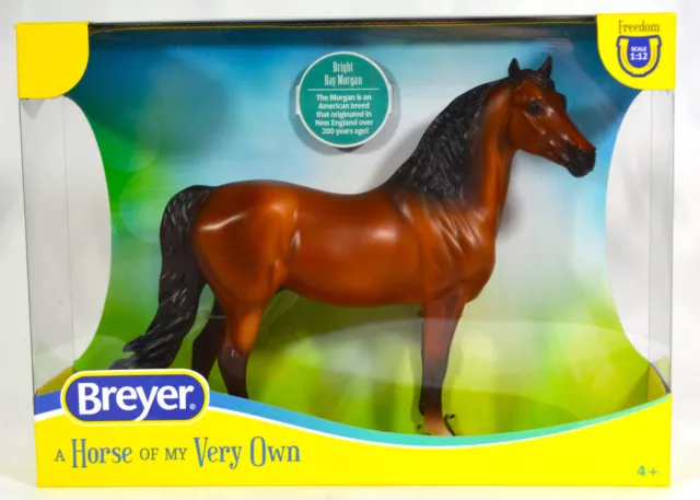 Breyer Bright Bay Morgan Freedom Series #964 Classic Size Matte Bay Model Horse