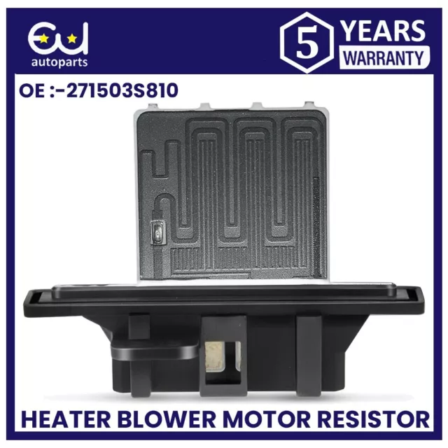HEATER BLOWER MOTOR Fan Resistor For Nissan Navara D22 Pickup Almera £7