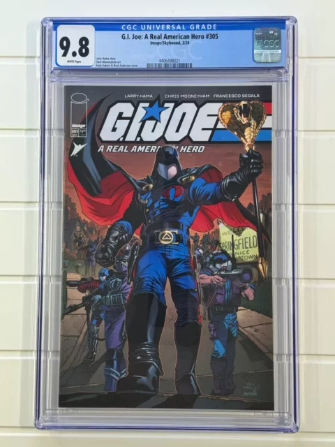 G.I Joe A Real American Hero #305 (2024 Image Comics) 1st Print CGC 9.8