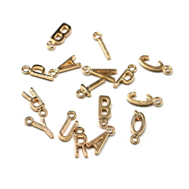 52 pcs Brief Anfänglichen Charme Initial Charme Armband 3