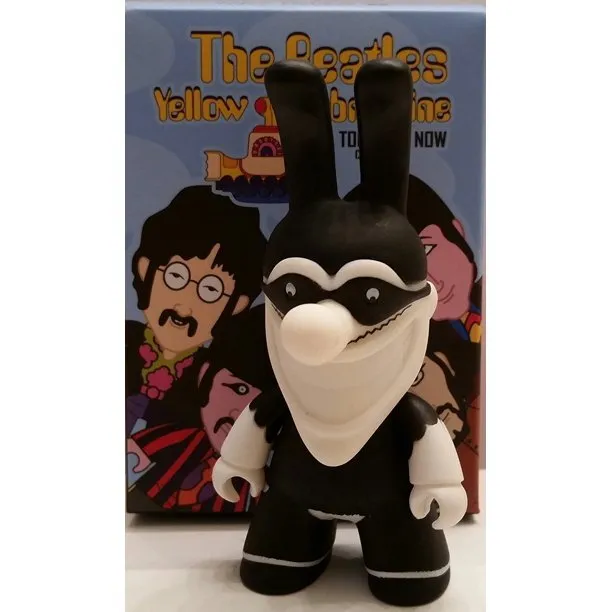 Titans THE BEATLES B&W Blue Meanie chase Yellow Submarine All Together 3" Vinyl