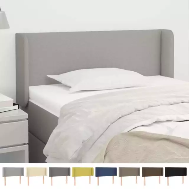 Cabecero de Tela Tapizado Dormitorio Acolchado Multicolor Multitalle vidaXL