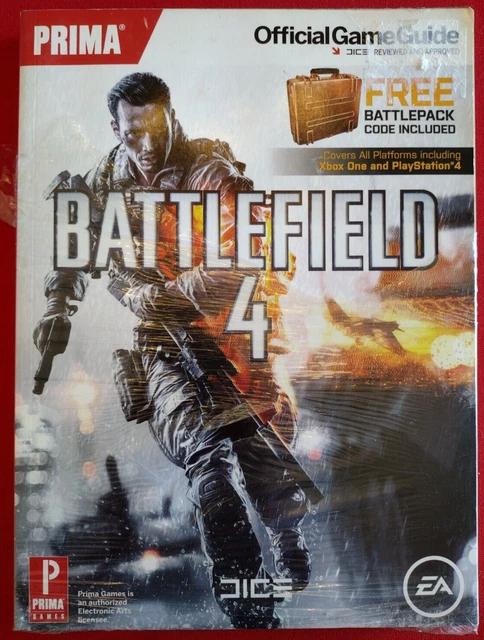 Battlefield 4 : Prima Official Strategy Guide w/DLC codes - BRAND NEW SEALED