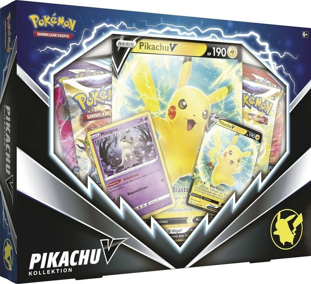 Pokemon Pikachu-V Kollektion Box - DEUTSCH - NEU & OVP!
