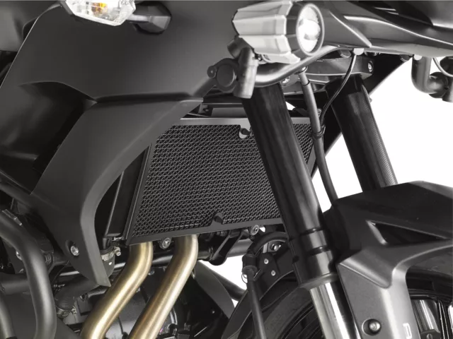 Givi Kühlerschutz Edelstahl, schwarz für Kawasaki Versys 650 (15-21)