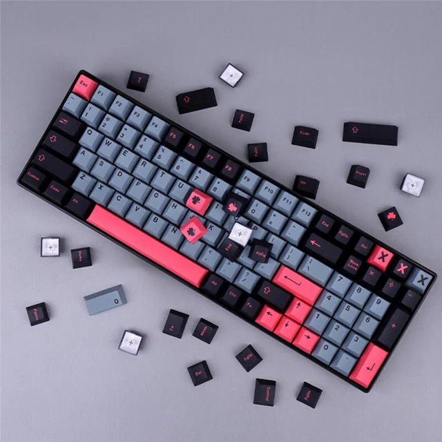 GMK 8008 Keycap 129 Keys/Set PBT Cherry Profile for Mechanical Keyboard