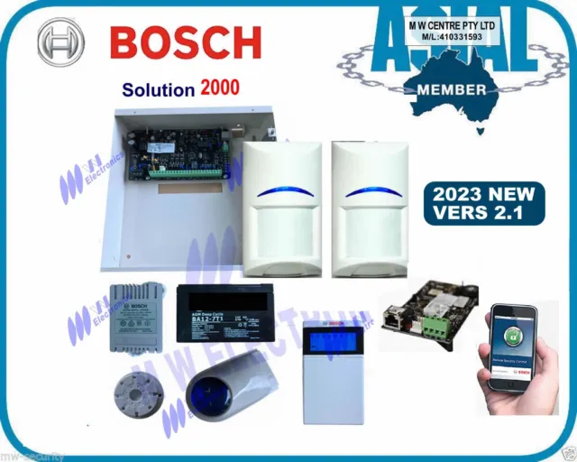 BOSCH Alarm Solution 2000 System  V 2.1 ip kit with 2 sensor