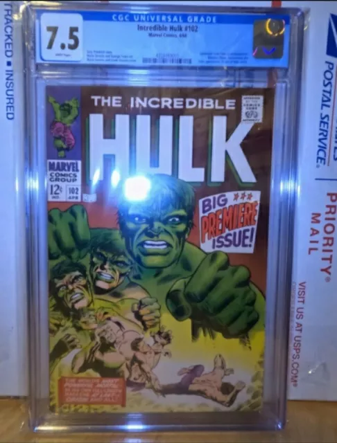 silver age marvel cgc graded comics hulk origin retold big premiere issue