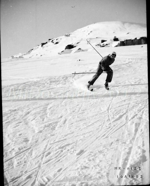 Foto-Negativ, WK2, NOR, Geb.Jg. in Geilo, beim Skitraining, 5026-913/2
