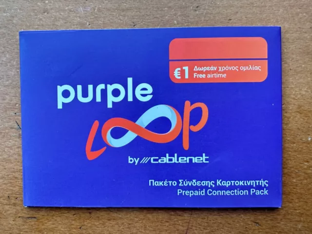 CYPRUS SIM CARD - CABLENET CYPRUS Pay as you Go Package