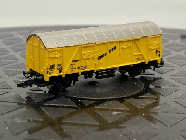 Marklin Mini Club - 8606 - Z Gauge - Refrigerated Banana Car - Unboxed