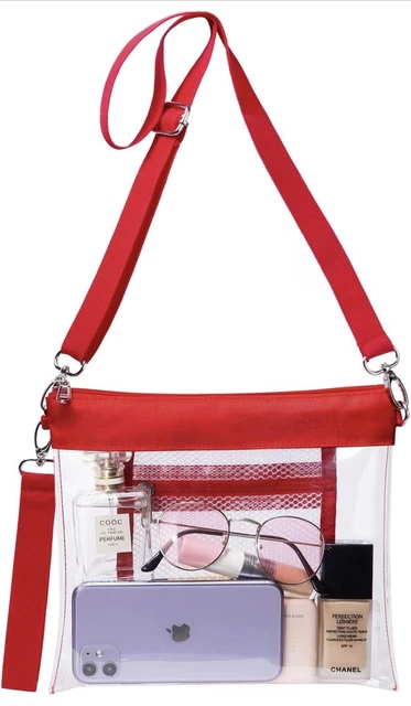 Clear Stadium Purse Crossbody Bag