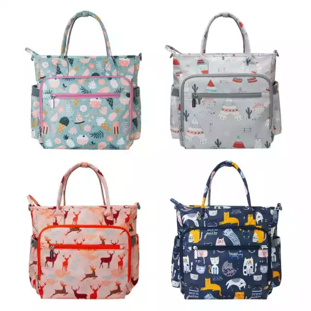 Diaper Bag for Baby Large Capacity Waterproof Totes Multi-Function Nursing Bag