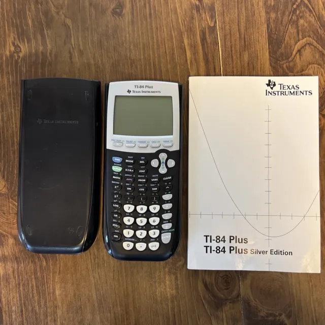 TI-84 Plus Graphing Calculator TI 84 Texas Instruments New Batteries Excellent!