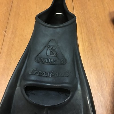 Cressi Cressi sub RONDINE pinne underwater ultra rare diving VINTAGE Italy 