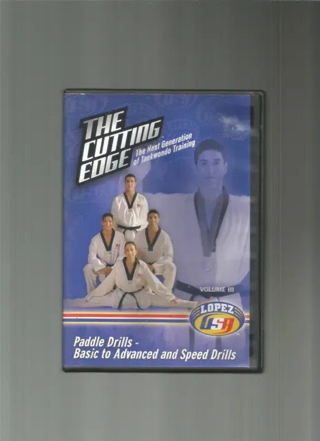 Cutting Edge: Olympic Style Taekwondo - Volume Three, Steven Lopez, DVD