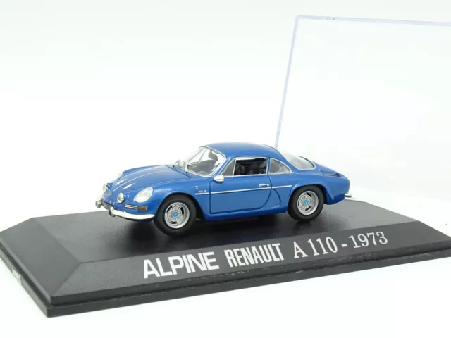 Norev / UH Presse 1/43 - Alpine Renault A110 1973 Bleue
