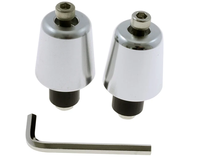Barends Smmoth chrome pour 25mm guidon, moto