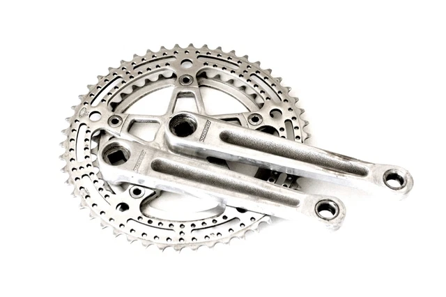 Pédalier Stronglight 99 52/42/32 France 14x1.25 1970s vélo