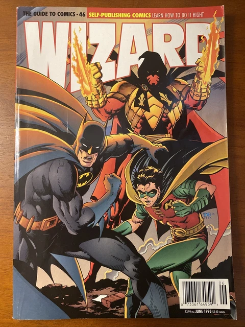 Wizard the Guide to Comics # 46 Marvel Wolverine June 1995