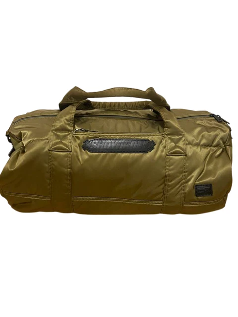 SHOYOROLL X PORTER Yoshida Bag Boston Bag Olive Width 21.6