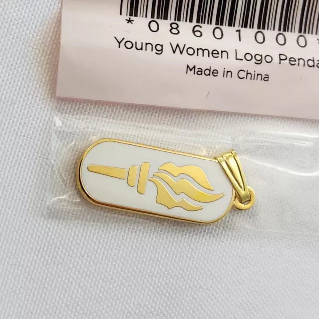 YOUNG WOMEN TORCH Logo Necklace Mormon LDS Pendant Personal Progress Medallion 14.99 PicClick