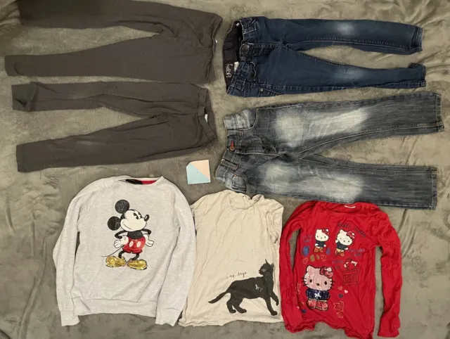 Girls clothes bundle - size 7-8 years - Next, Disney, Zara