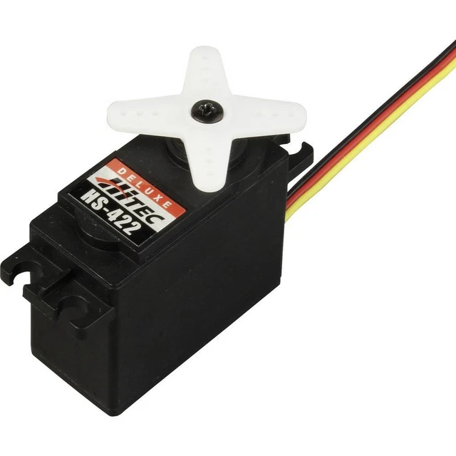 Hitec Servomoteur standard HS-422 analogique Matériau entraînement: nylon (NL)