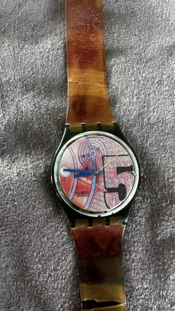 orologio swatch anni 90 perfettamente funzionante a tiratura limitata