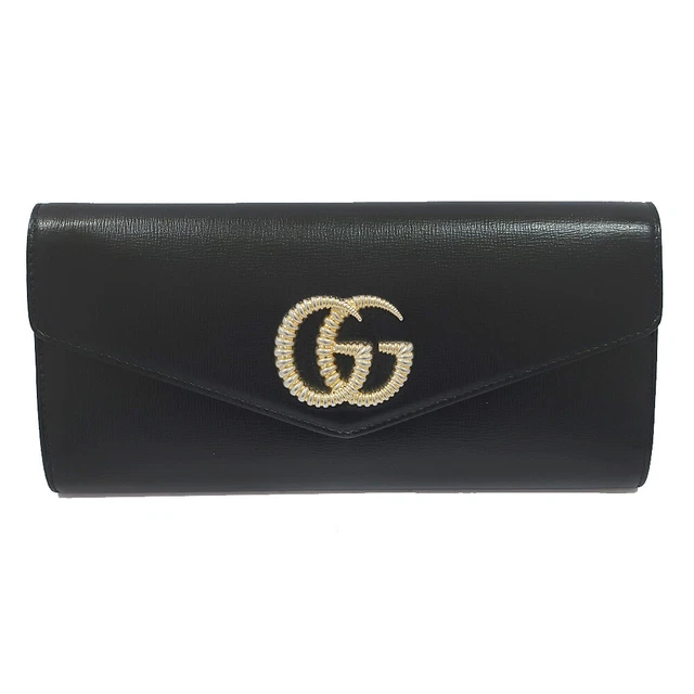 GUCCI Clutch Bag GG Marmont Broadway Double G 594101 Ladies #U702