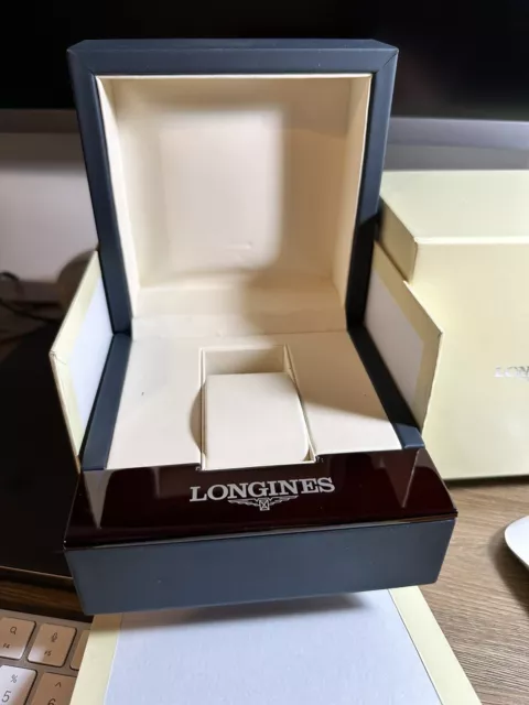 GENUINE ORIGINAL LONGINES Swiss Watch Presentation Box Case Grade