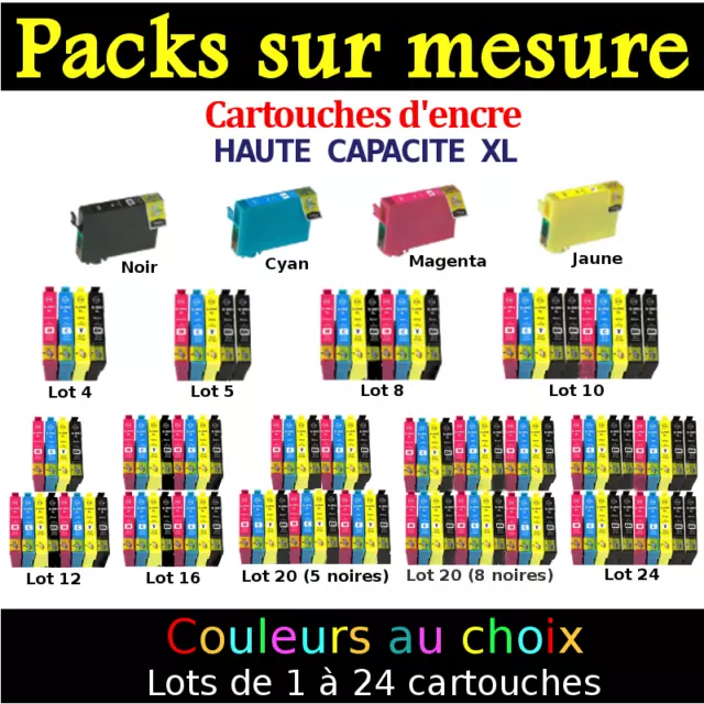 EPSON STYLUS OFFICE BX635FWD - Pack cartouches XL compatibles