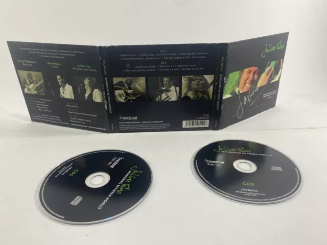 Julian Sas - Wandering Between Worlds [CD] AUTOGRAPHED - SIGNED CD