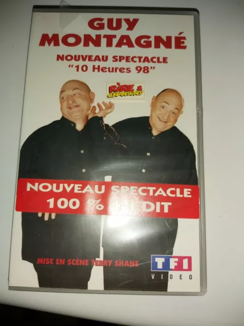 Guy Montagné "10 Heures 98" VHS Spectacle neuf sous scello