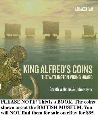 King Alfred Coin Viking Silver Hoard Anglo-Saxon British Watlington Wessex 870AD
