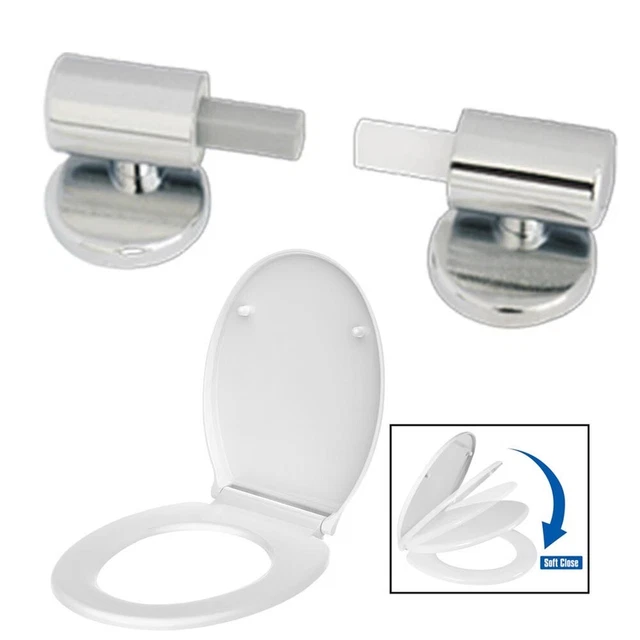 Práctico kit de fijación de bisagras ajustado bisagras circulares suaves
