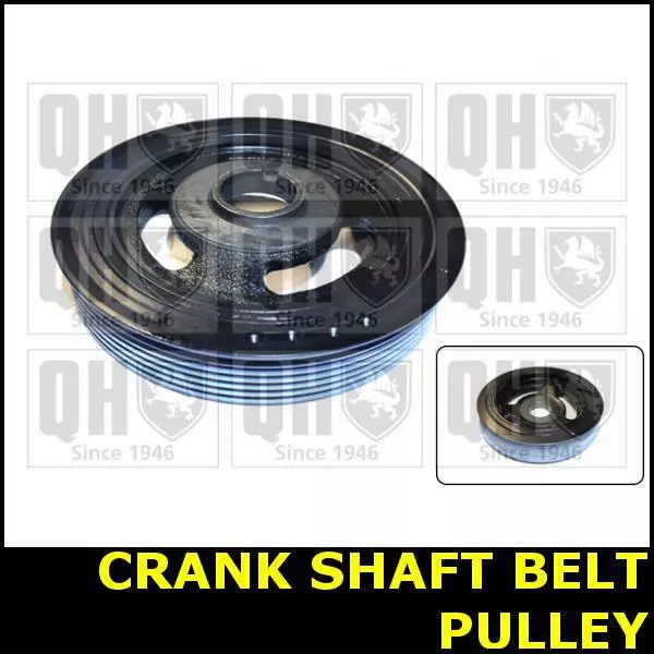 Crank Shaft Belt Pulley FOR FORD TRANSIT CONNECT V408 1.5 15->20 Diesel QH