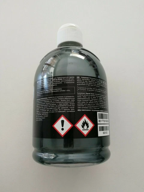 Lavamani Gel Mani Senza Risciaquo Igenizzante 500Ml 903102 Originale Smeg 3