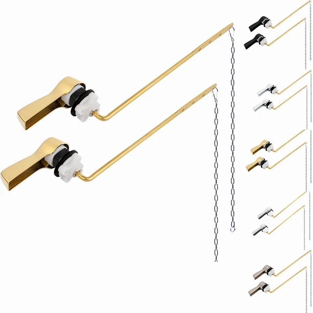 UNIVERSAL TOILET TANK Flush Lever Front Mount Toilet Handle Replacement