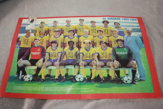 273 MELIC FC SOCHAUX MONTBELIARD FCSM AGEDUCATIFS FOOTBALL ACTION 1971
