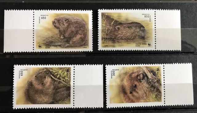 Belarus - WWF / Animals / Fauna - stamps - MNH** - D109