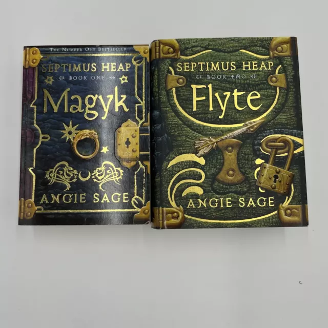 Septimus Heap 1 & 2: Magyk & Flyte by Sage, Angie | Books | condition good