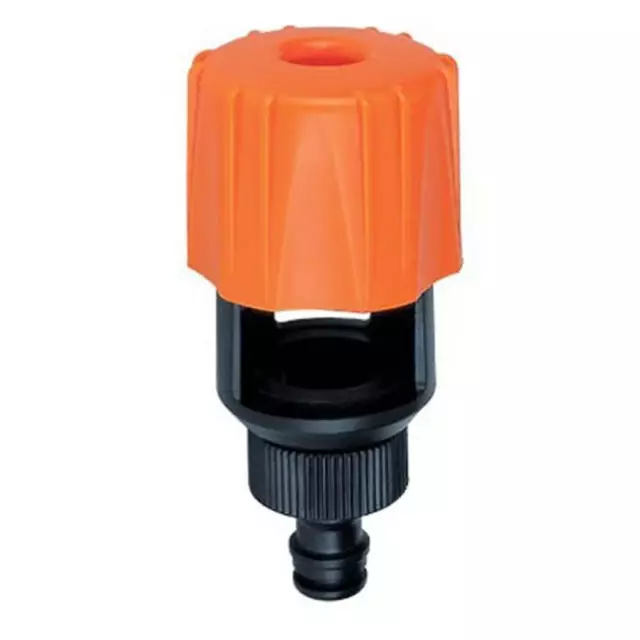 Universal Kitchen Mixer Tap To Garden Hose Pipe Connector Adapter Tool ORANGE 7
